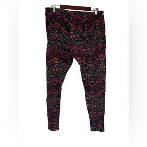 Just Be Women’s 3X Leggings Multicolor